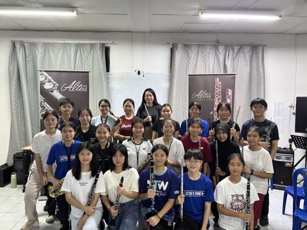 Altus Educator Flute Workshop with Band Students at SMK Tanah Puteh, Kuantan
